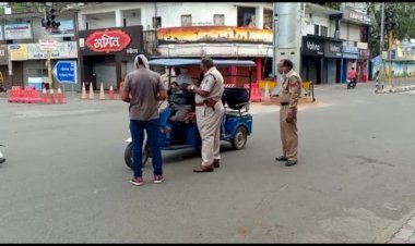 वर्दी की हमदर्दी, पुलिस ने दिया मानवता का परिचय....