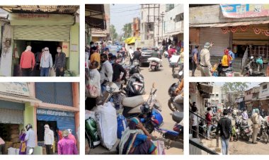 चार पॉजिटिव एक मौत के बाद भी लापरवाही जारी...