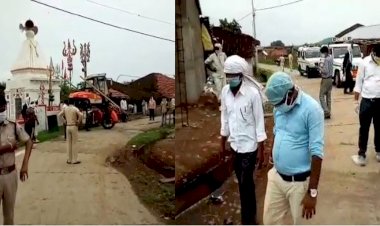 छपारा विकासखण्ड के  पायली कला  क्षेत्र के तीन व्यक्तियो ने जीती कोरोना से जंग, स्वस्थ होकर पहुचे अपने घर