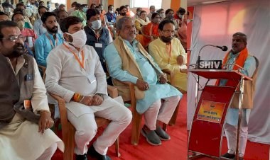 हमसे बड़ा दल है और दल से बड़ा देश है - राज्य सभा सांसद कैलाश सोनी 