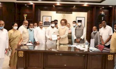 छिंदवाड़ा विकास की विभिन्न कार्ययोजना हेतु भाजपा नेताओं का प्रतिनिधि मंडल प्रदेश के मुख्यमंत्री से मिला