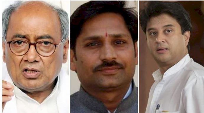 महाराज फिर बने सासंद, दिग्विजय सहित सुमेर सिंह पहुंचे राज्यसभा 