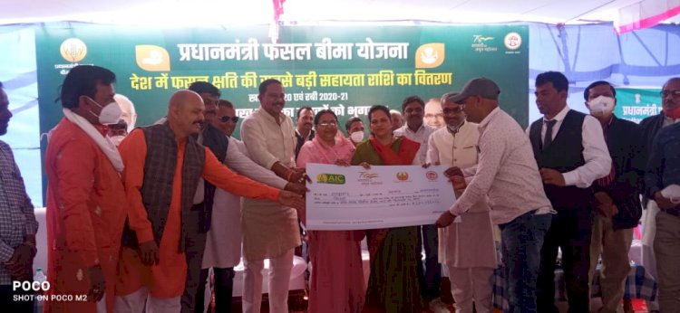 अन्नदाता किसान बंधुओं के जीवन को खुशहाल बनाना शिवराज सरकार का प्रमुख ध्येय - दिनेश राय मुनमुन