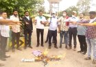 स्वदेशी स्वावलंबन अभियान महाकौशल प्रान्त के तत्वाधान में चीन के राष्ट्रपति और चीनी ध्वज का फूंका पुतला.....