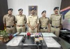 सात लाख रूपये के जेवर (सोना चांदी) बरामद कर चार चोरो को कोतवाली पुलिस ने किया गिरफ्तार