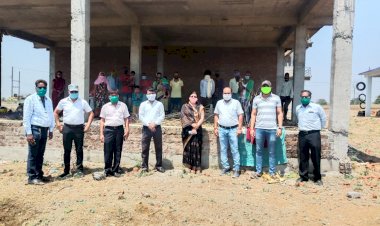 छत्तीसगढ महामहिम सुश्री अनुसुईया उईके ने की मजदूरों की हरसंभव मदद.....