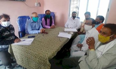 वेंटीलेटर घोटाले की शिकायत में जबलपुर से आया जांच दल, भाजपा नेताओ ने की प्रेसवार्ता 