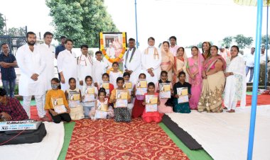 पिता की प्रथम पुण्यतिथि पर 11 निर्धन कन्याओं के नाम की 10 हजार की एफडी