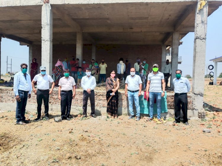 छत्तीसगढ महामहिम सुश्री अनुसुईया उईके ने की मजदूरों की हरसंभव मदद.....