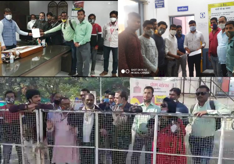 अर्नब के समर्थन में पत्रकार सहित कई संगठनों का प्रदर्शन, तत्काल रिहा करने की उठी मांग