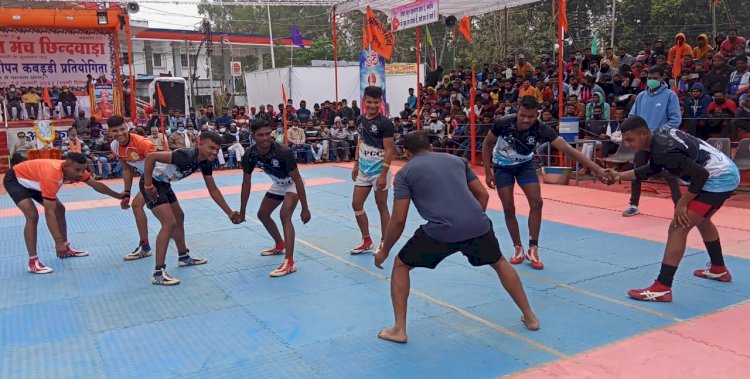जिला स्तरीय कबड्डी में हुये रोमांचक मुकाबले, 11 जनवरी से प्रारंभ होगी अखिल भारतीय स्पर्धा