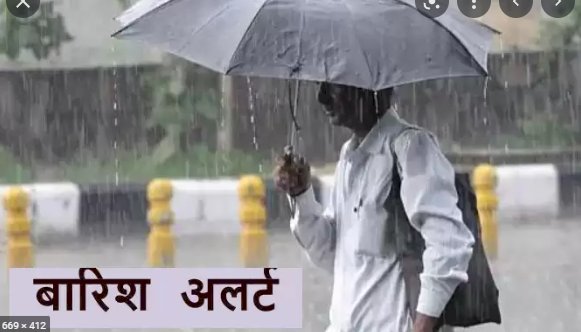 इन संभागों में तेज बारिश की फिर से चेतावनी, जानें मौसम विभाग का पूर्वानुमान