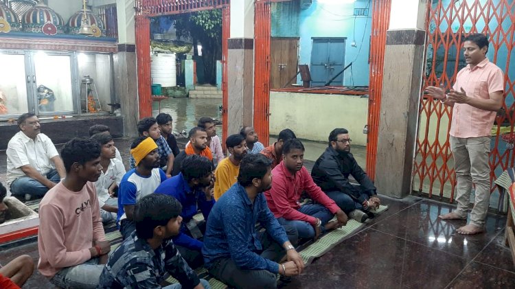 ब्रह्मलीन जगतगुरु शंकराचार्य स्वामी स्वरूपानंद जी सरस्वती को विहिप बजरंग दल ने दी भावपूर्ण श्रद्धांजलि